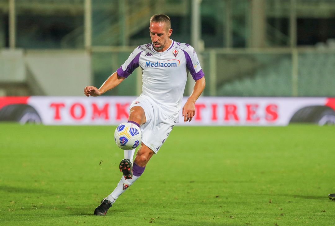  GERMOGLI PH: 6 SETTEMBRE 2020 FIRENZE STADIO ARTEMIO FRANCHI FIORENTINA VS LUCCHESE NELLA FOTO RIBERY 