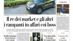 Prima Pagina, La Repubblica-Palermo: “Il re dei market e gli altri, i rampanti in affari coi boss. Il giallo dei badanti uccisi a Siracusa”