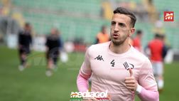 Palermo, Tedesco saluta Accardi: “Non servono parole. Grazie capitano”