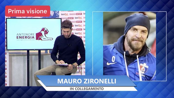 Padova-Sambenedettese, Zironelli: &#8220;Tifo per i biancoscudati. Serafino mi ha distrutto la rosa&#8221; 