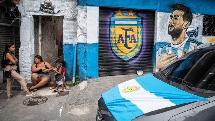 A Rio de Janeiro c’è una favela…che per metà tifa Argentina! - immagine 1