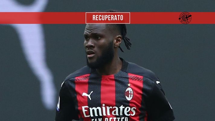 Franck Kessié (centrocampista AC Milan) tornerà a disposizione per la partita contro la Lazio | Milan News (Getty Images)