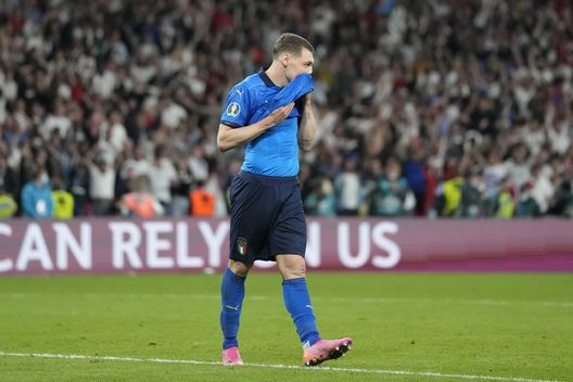 LONDON, ENGLAND - JULY 11: Andrea Belotti of Italy reacts after missing their side's third penalty during the UEFA Euro 2020 Championship Final between Italy and England at Wembley Stadium on July 11, 2021 in London, England. (Photo by Frank Augstein - Pool/Getty Images) LONDON, ENGLAND - JULY 11: Andrea Belotti of Italy reacts after missing their side's third penalty during the UEFA Euro 2020 Championship Final between Italy and England at Wembley Stadium on July 11, 2021 in London, England. (Photo by Frank Augstein - Pool/Getty Images)