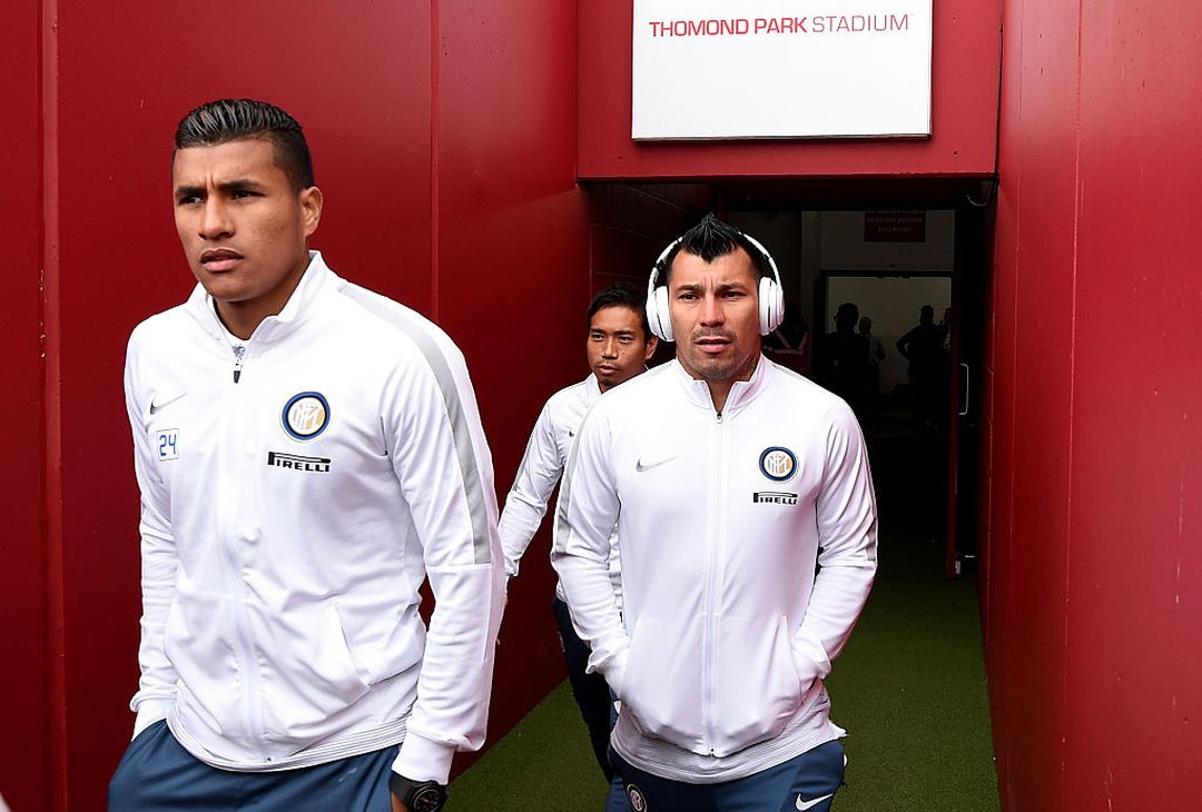  during the International Champions Cup match between FC Internazionale Milano and Glasgow Celtic at Thomond Park on August 13, 2016 in Limerick, Ireland. 
