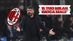 Napoli-Milan, retroscena Gattuso: la sfuriata di Leonardo dopo il derby