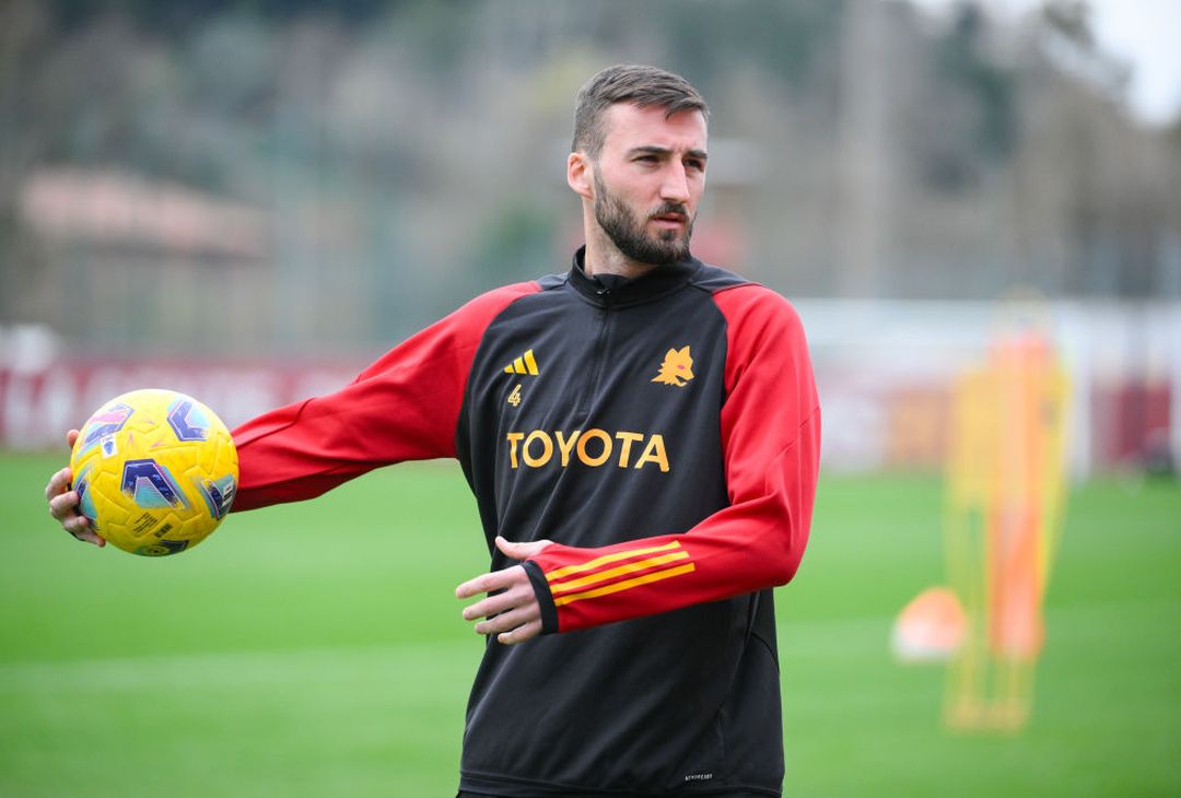 Trigoria, l’allenamento alla vigilia di Juventus-Roma –  FOTO GALLERY - immagine 28