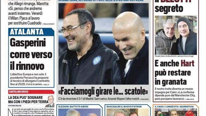 Prima Pagina, Tuttosport: &#8220;Palermo ceduto a una ex Iena. Suning lancia la sfida alla Juventus&#8221; 