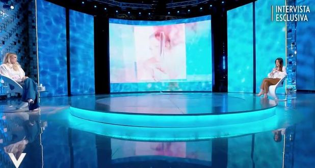 Ilary Blasi ospite a Verissimo (Mediaset) Ilary Blasi ospite a Verissimo (Mediaset)