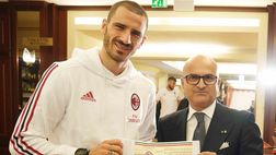 VIDEO – A Bonucci la fascia con le note dell’Inno nazionale