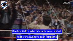 VIDEO Sampdoria, 30 anni dallo Scudetto: Vialli, Mancini e quella storica impresa