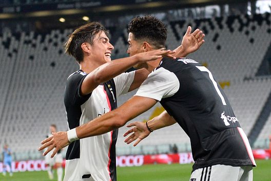 Cristiano Ronaldo Dybala (getty images) Cristiano Ronaldo Dybala (getty images)