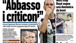 EDICOLA TS – Incanto Sassuolo, sprofondo de Boer. L’Inter crolla con l’Hapoel