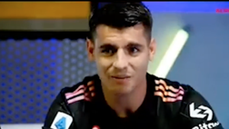 VIDEO / “Zero tiri, il mister sarebbe orgoglioso…”: Morata punge Allegri?