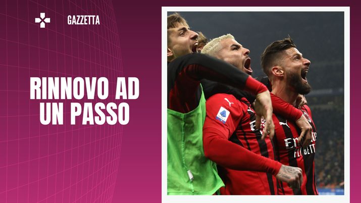 Milan, continua la storia con Giroud: vicina l'intesa per il rinnovo