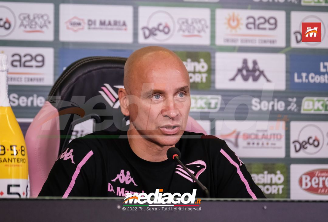 FOTO PALERMO, verso il Cosenza: Mister Eugenio Corini in conferenza stampa (Gallery) - immagine 18