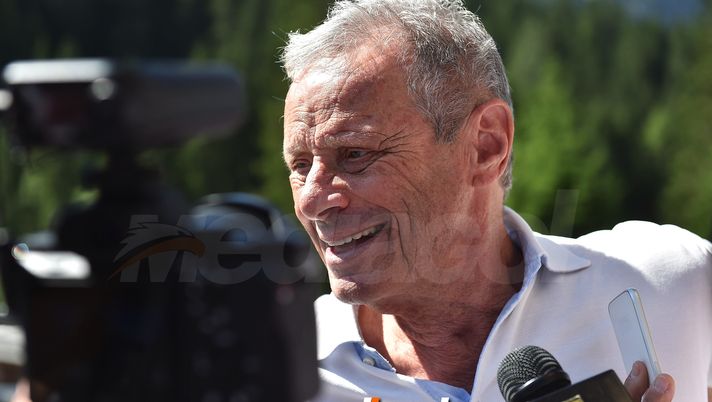 BELLUNO, ITALY - JULY 25:  Maurizio Zamparini answers questions during a press conference at the US Citta' di Palermo training camp on July 25, 2018 in Belluno, Italy.  (Photo by Tullio M. Puglia/Getty Images)  BELLUNO, ITALY - JULY 25:  Maurizio Zamparini answers questions during a press conference at the US Citta' di Palermo training camp on July 25, 2018 in Belluno, Italy.  (Photo by Tullio M. Puglia/Getty Images)