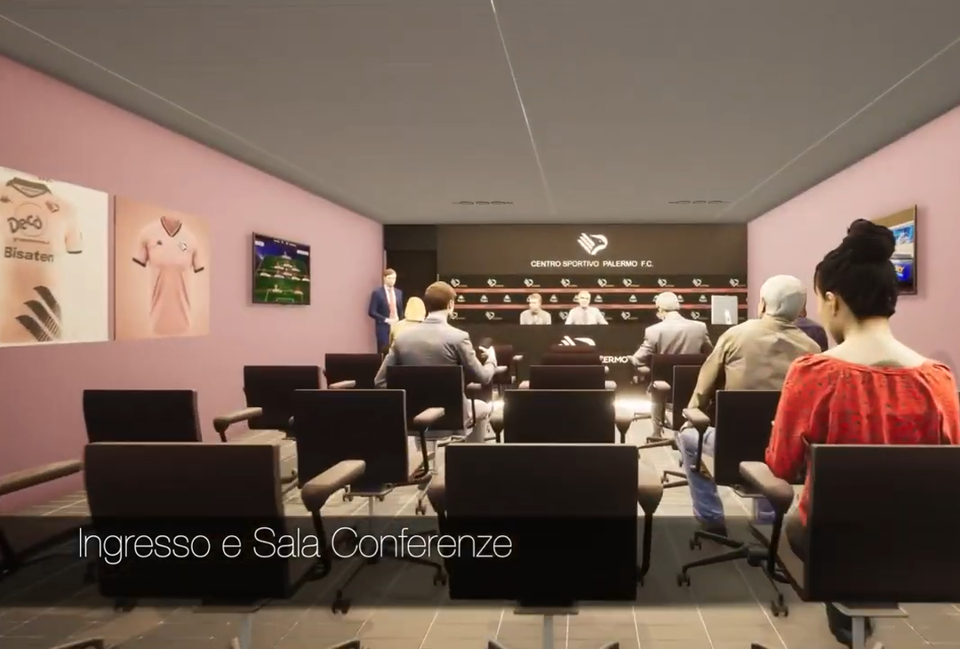 FOTO Il rendering del futuro centro sportivo del Palermo FC - immagine 22