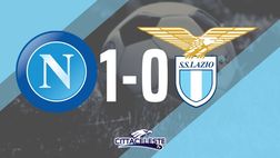 A Napoli succede di tutto, ma la Lazio saluta la Coppa: 1-0 per i partenopei