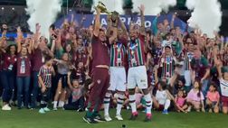 Un, due, tre, quattro: i giocatori del Flu “rifanno” i gol del derby in spogliatoio