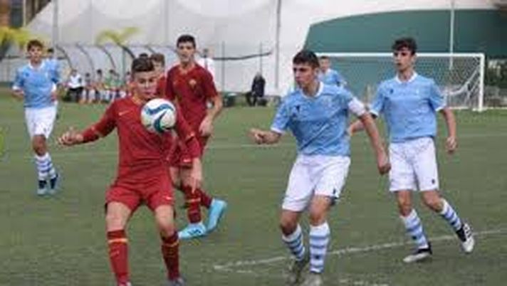 Under 14, Lazio-Roma 3-2 nella foto di Zonacalciofaidate.it 