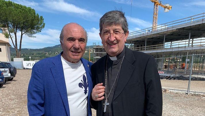La Chiesa del Viola Park, le parole del Cardinale Betori e Rocco Commisso 