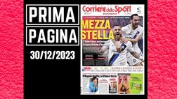 Prima pagina Corriere dello Sport: “Mezza stella”