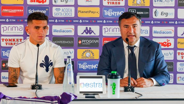 GERMOGLI PH: 2 SETTEMBRE 2021 FIRENZE HOTEL BAGLIONI PRESENTAZIONE GIOCATORE DELLA FIORENTINA LUCAS TORREIRA NELLA FOTO 