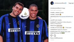 Social / Vieri, amarcord tutto nerazzurro su Instagram. Pubblica una foto “vintage”