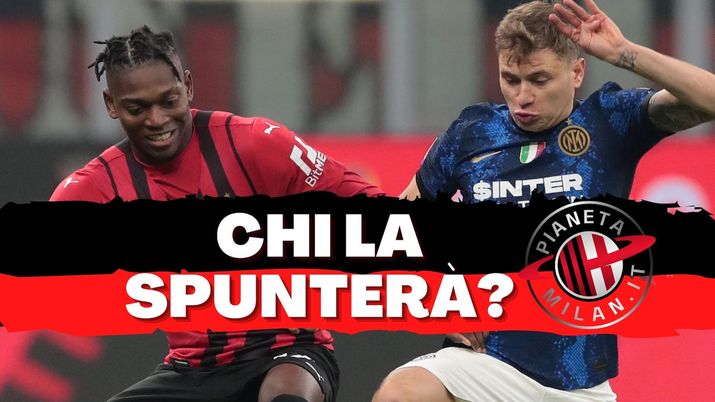 Leao Barella Milan-Inter derby Serie A 2021-2022