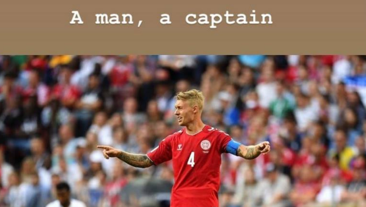 Franco Baresi e il post social che avvicina Simon Kjaer alla fascia di capitano del Milan 