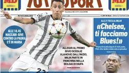 EDICOLA TS – L’esorcista: Maccabi-Juve, contro la paura c’è Di Maria