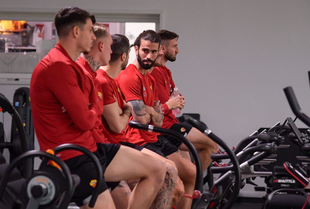 Roma, ripresa degli allenamenti per preparare la gara con il Bodo – FOTO GALLERY - immagine 12