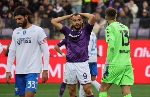 GERMOGLI PH: 19 FEBBRAIO 2023 FIRENZE STADIO ARTEMIO FRANCHI CAMPIONATO SERIE A DERBY FIORENTINA VS EMPOLI NELLA FOTO CABRAL Cabral, dopotutto non c’è male: il brasiliano inizia a convincere- immagine 2