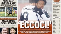 Prima Pagina, Tuttosport: “Eccoci! Milan-Napoli, fuori i secondi. Furia Gasp”