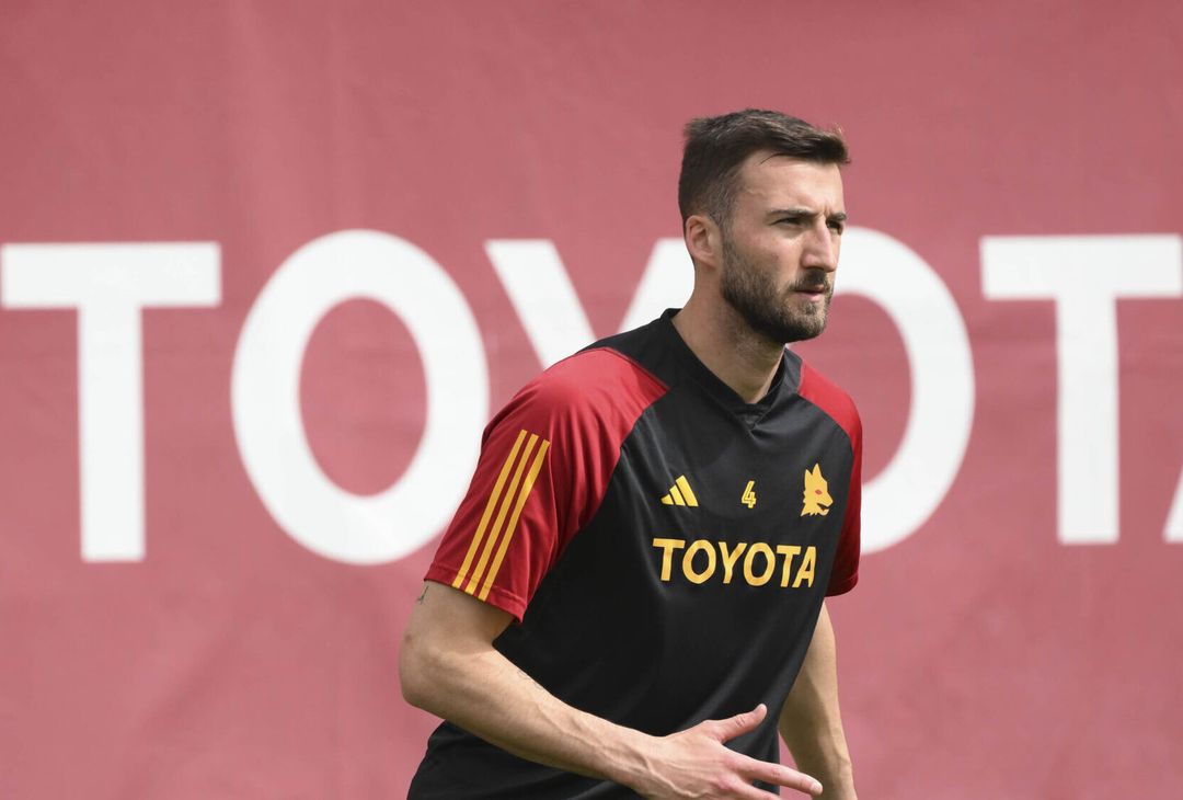 Roma, l’allenamento in vista del Lecce: tornano Sanches e Smalling – FOTO GALLERY - immagine 3