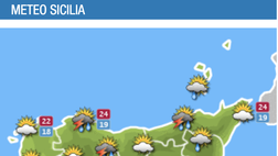 Meteo, Palermo: pioggia e schiarite, le previsioni di sabato 9 ottobre