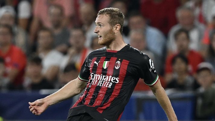 Tommaso Pobega (centrocampista AC Milan), qui durante Salisburgo-Milan 1-1 (Champions League 2022-2023) | News (Getty Images) Tommaso Pobega AC Milan Salisburgo-Milan 1-1 Champions League 2022-2023