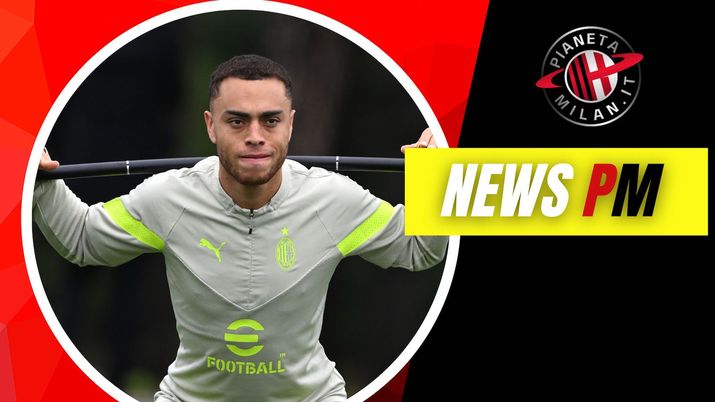 Sergiño Dest AC Milan allenamento Milanello