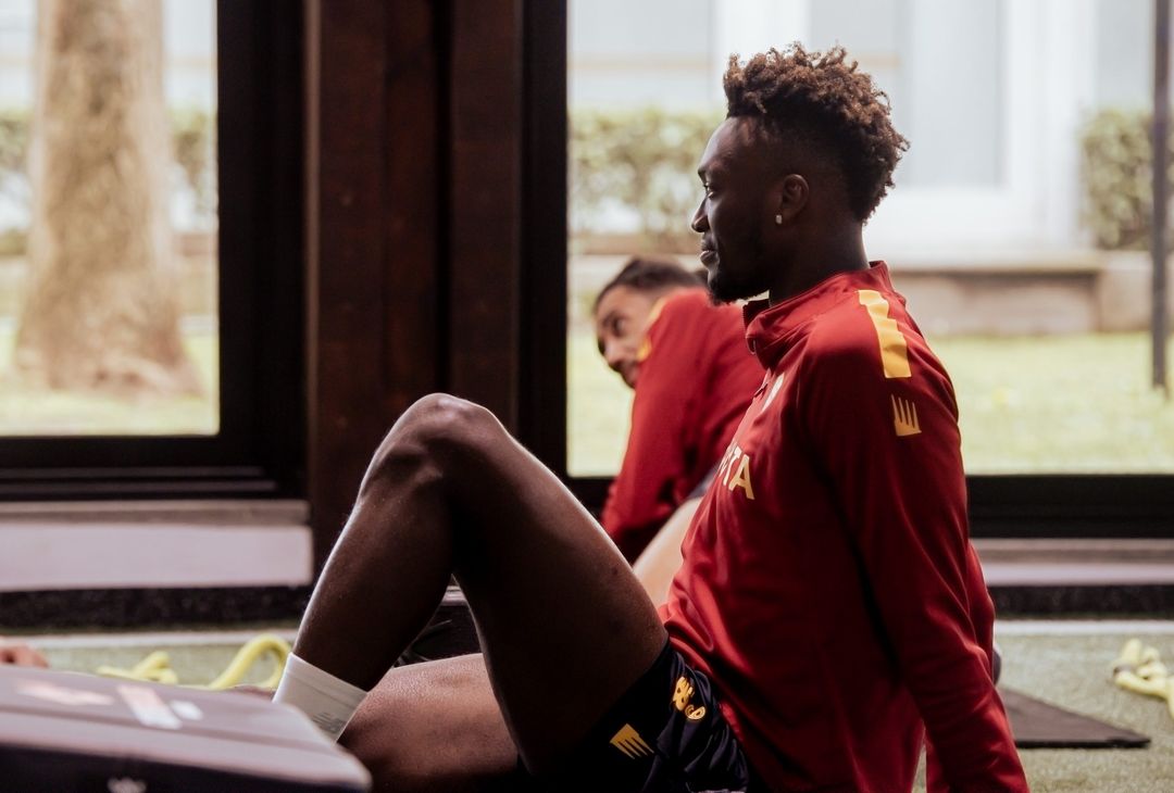 Roma, l’allenamento dopo la vittoria con la Real Sociedad: c’è Pisilli – FOTO GALLERY - immagine 43