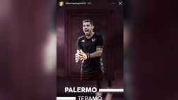 VIDEO Palermo-Teramo, Pelagotti carica l’ambiente rosanero prima del match: la clip su Instagram