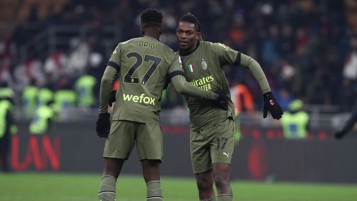 Origi e Leao attaccanti AC Milan
