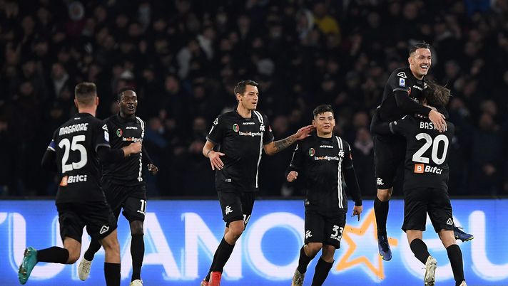 (Photo by Francesco Pecoraro/Getty Images) napoli spezia