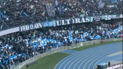 La Curva B e l’accoglienza alla squadra nel finale di partita: è contestazione