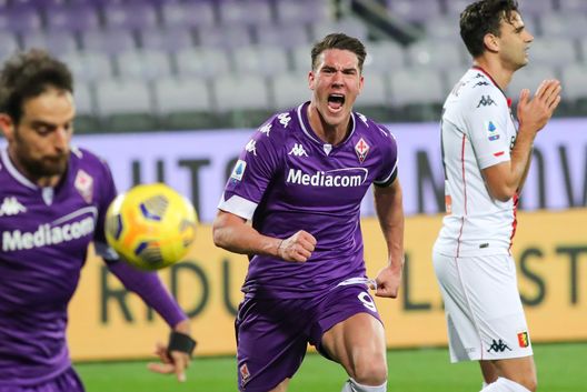GERMOGLI PH: 7 DICEMBRE 2020 FIRENZE STADIO ARTEMIO FRANCHI SERIE A FIORENTINA VS GENOA NELLA FOTO VLAHOVIC GERMOGLI PH: 7 DICEMBRE 2020 FIRENZE STADIO ARTEMIO FRANCHI SERIE A FIORENTINA VS GENOA NELLA FOTO VLAHOVIC