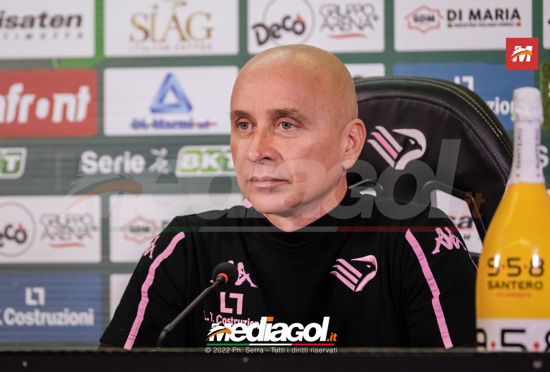 FOTO PALERMO, verso il Brescia: Mister Corini in conferenza stampa (Gallery) - immagine 24