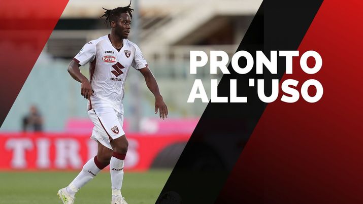 Soualiho Meïté (centrocampista Torino), obiettivo di calciomercato del Milan | AC Milan News (Getty Images) 