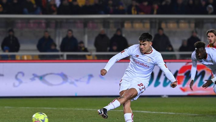 Dybala non basta alla Roma: a Lecce è 1-1. Mourinho a -2 dall’Inter - immagine 1