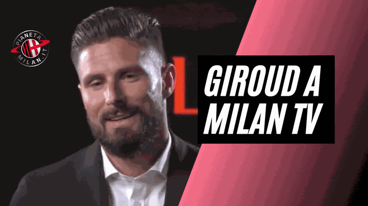 Olivier Giroud, attaccante rossonero, ha rilasciato un'intervista a Milan TV 