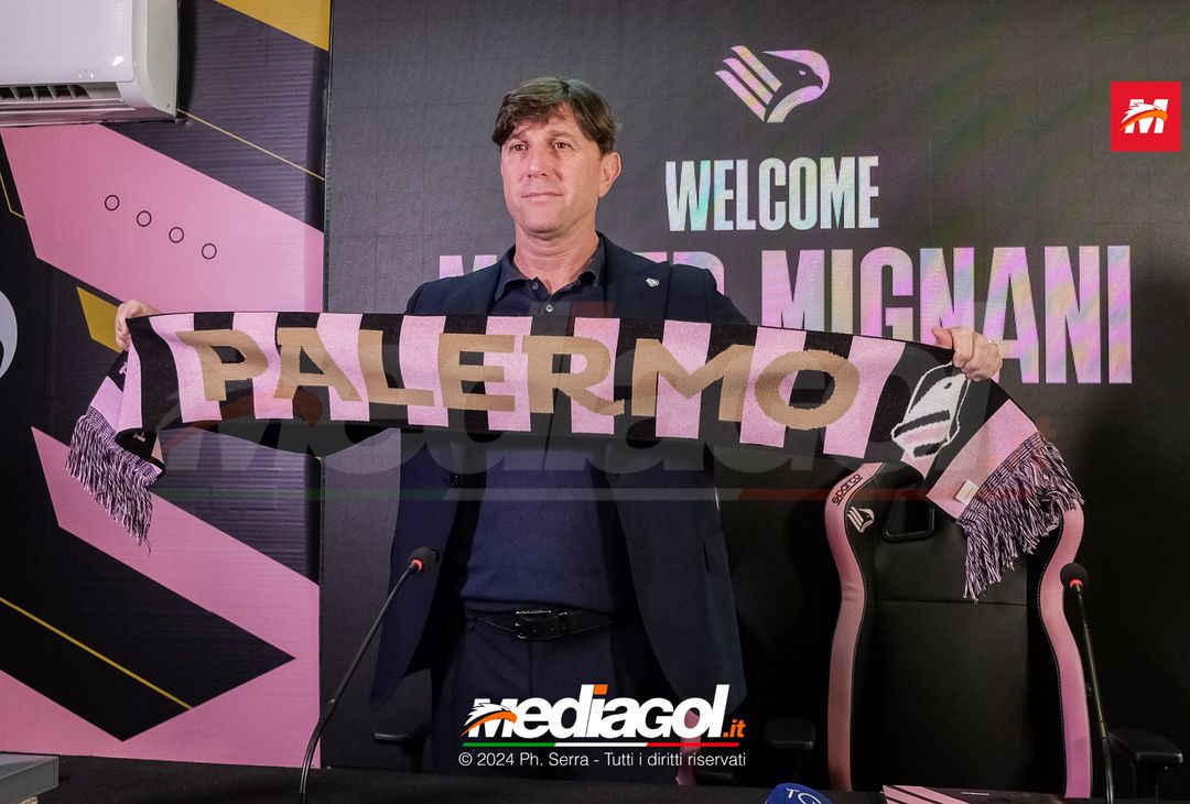FOTO PALERMO, presentato mister Michele Mignani in conferenza stampa (Gallery) - immagine 4
