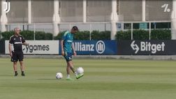 Juventus, che numeri per Di Maria in allenamento! | VIDEO